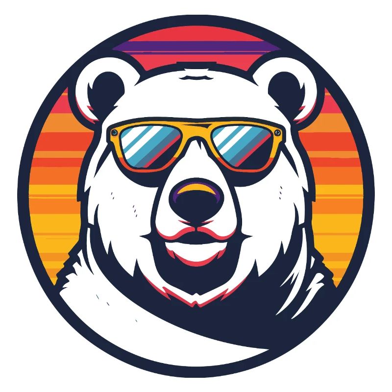 Polar Bear Cool Comic