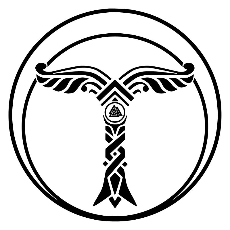 Irminsul mit Valknut