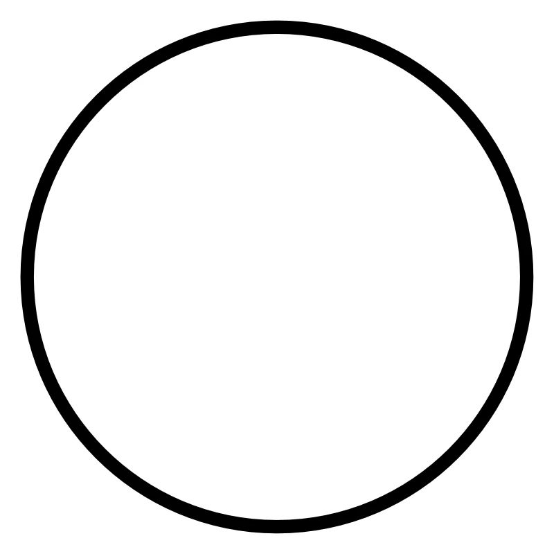 Icône de mathématiques - cercle