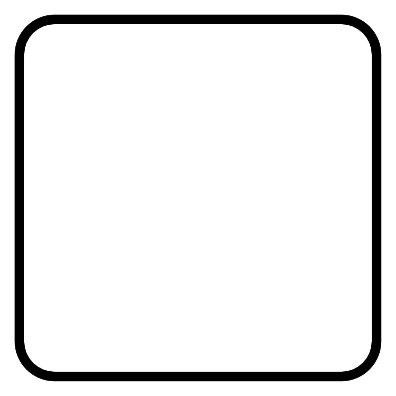 Math symbol - square
