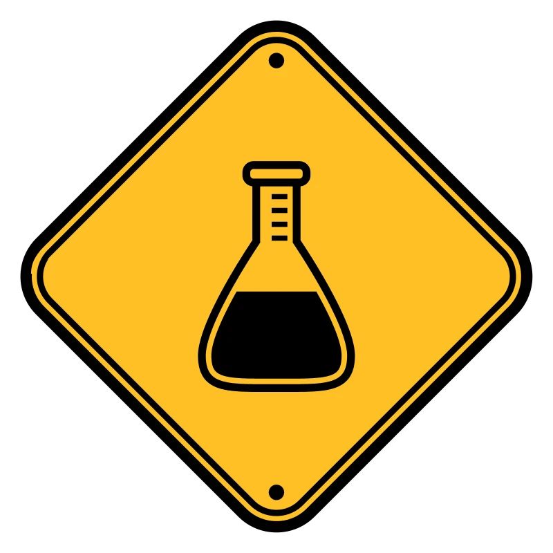 caution science shield note caution flues