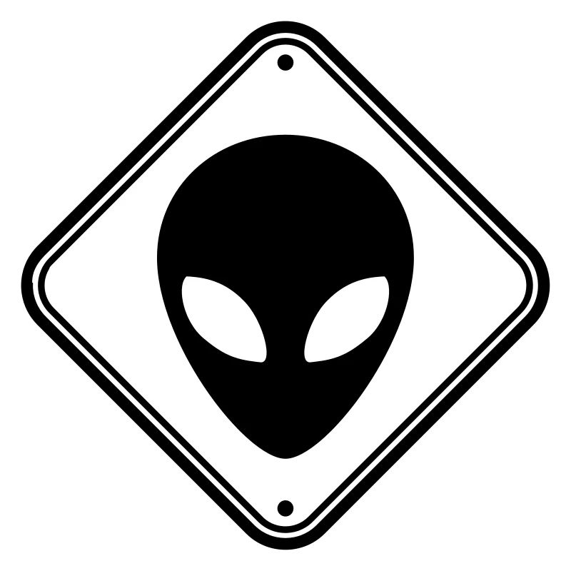 Warning alien notice