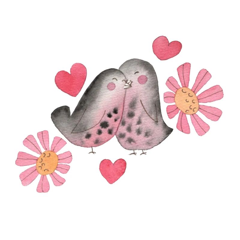 Love Birds Pattern