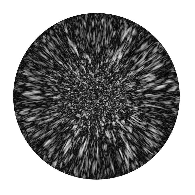 Conception de fleurs abstraites en noir et blanc
