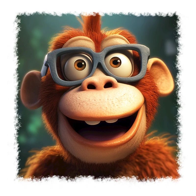Funny monkey