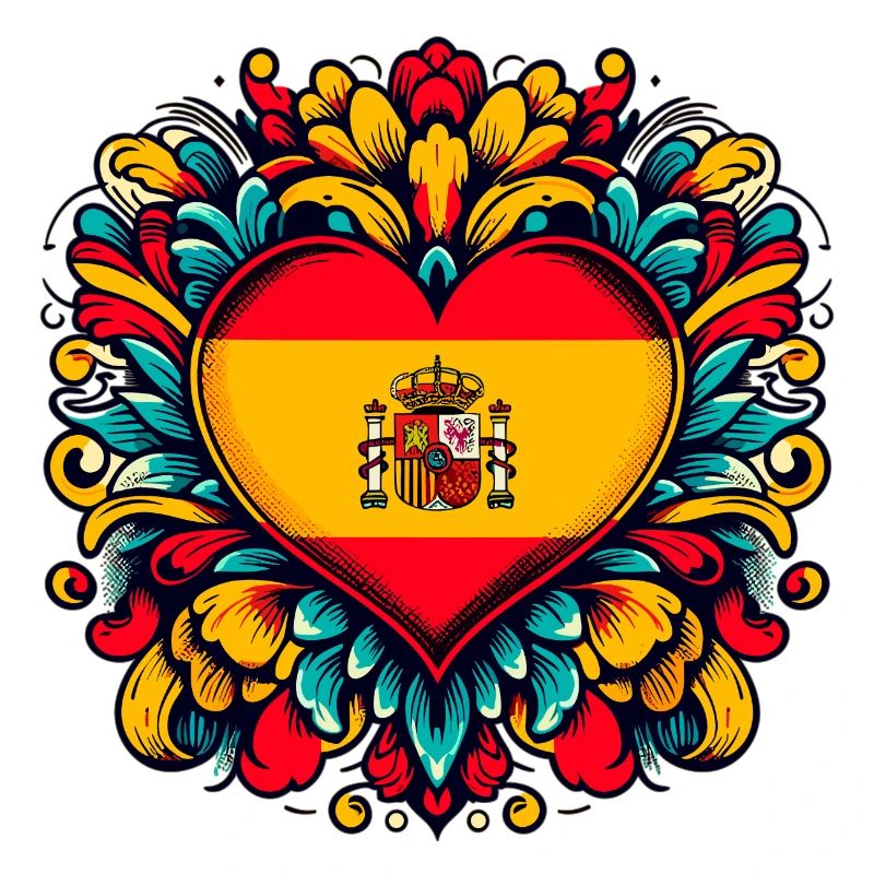 Spanisches Herz