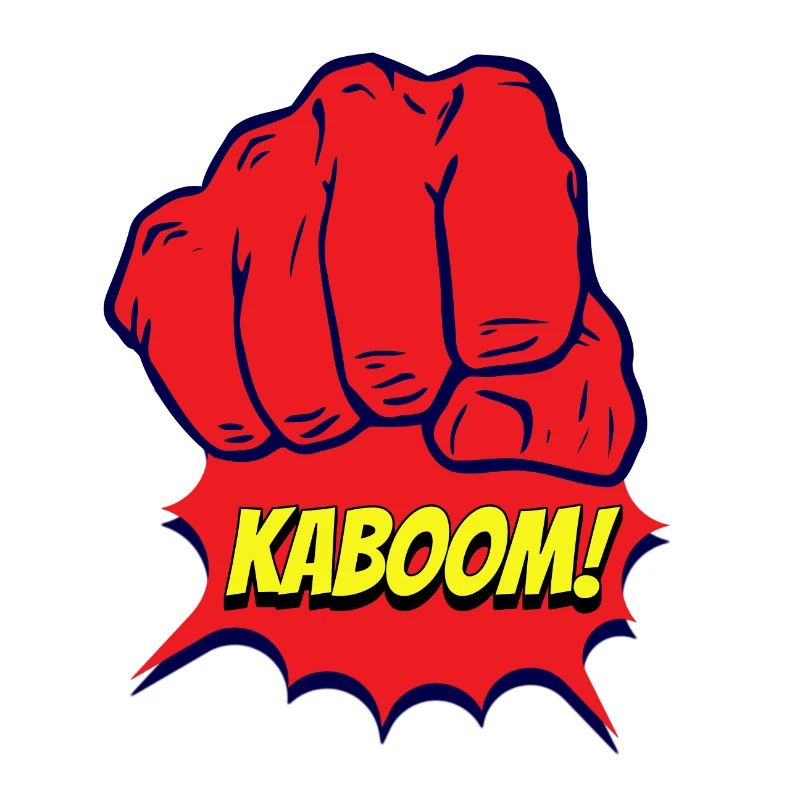 Rote und starke Faust, Kaboom