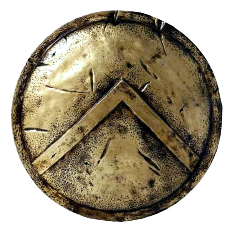 Spartan standard shield bronze Ancient Greece