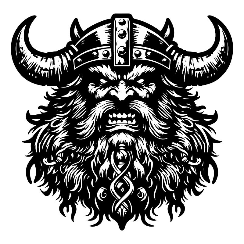 Mächtiger Wikingerkrieger Version 4