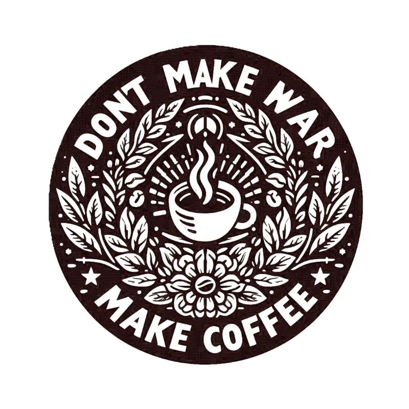 Don't Make War Make Coffee