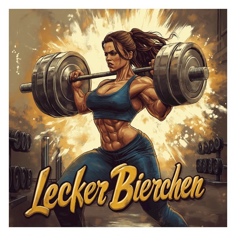 Lecker Bierchen: Ab in's Training mit dir!