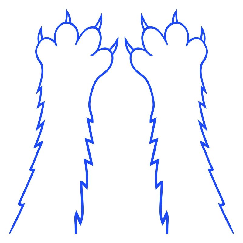 Cats, claws, paws, paws, sharp claws, scratching