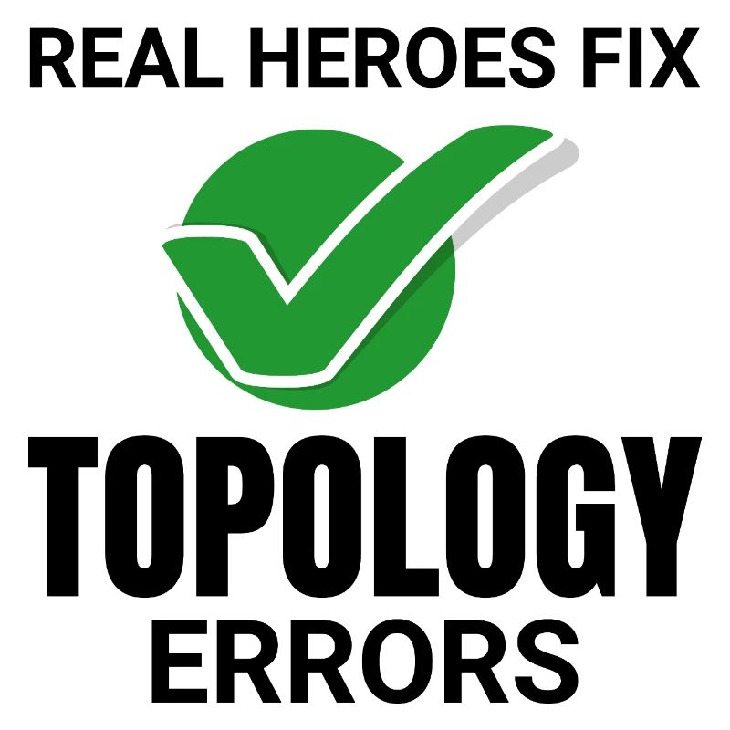 Topology GIS Cartography Map Errors Fix