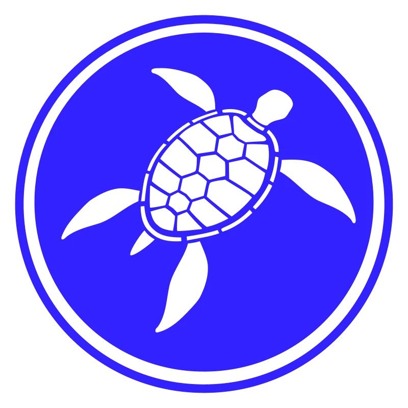 Turtle Turtle Shell Icon Logo Cool
