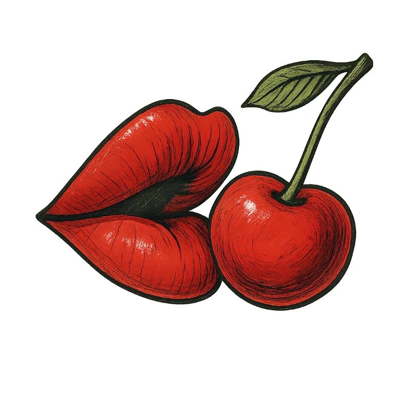 Baiser de cerise