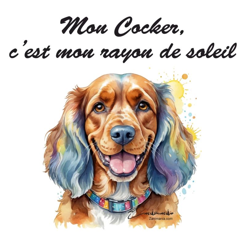 Cocker rayon de soleil