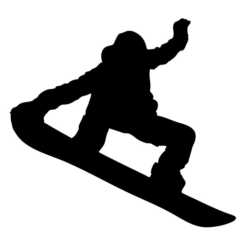 Snowboarder Silhouette
