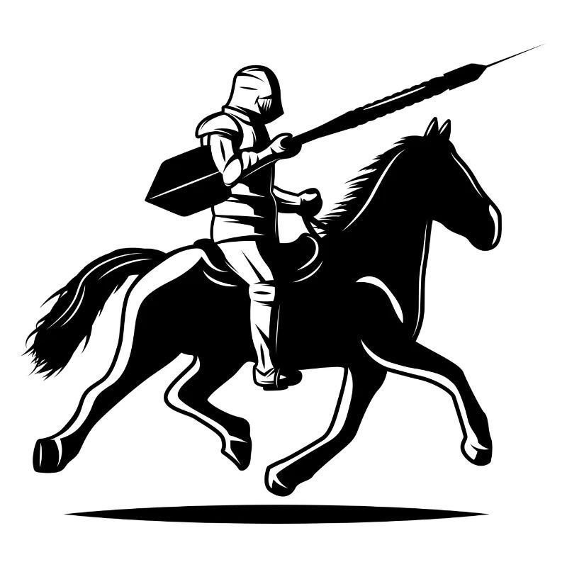 Cavalier de fléchettes