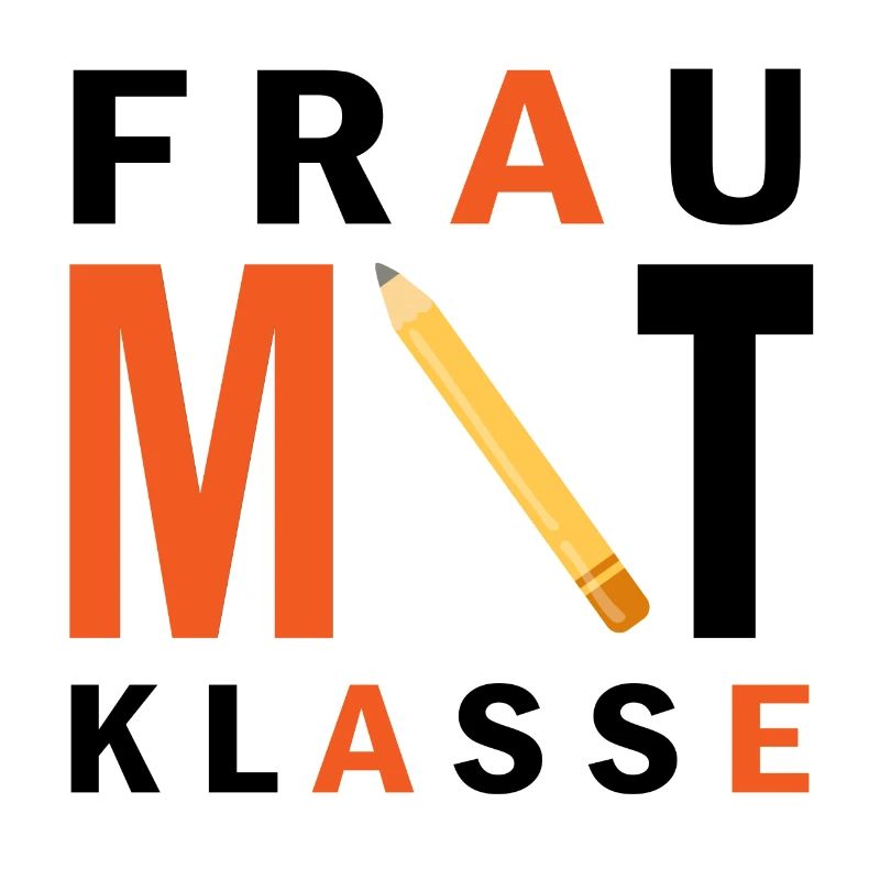 Frau mit Klasse Lehrer Spruch Geschenk