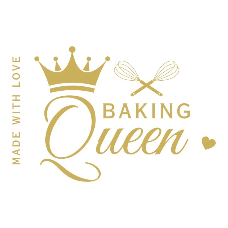 Baking Queen - made with love! Customisable