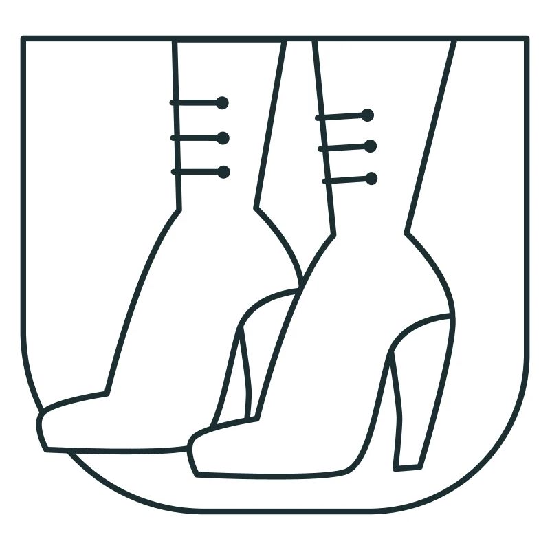 Set Damenstiefel