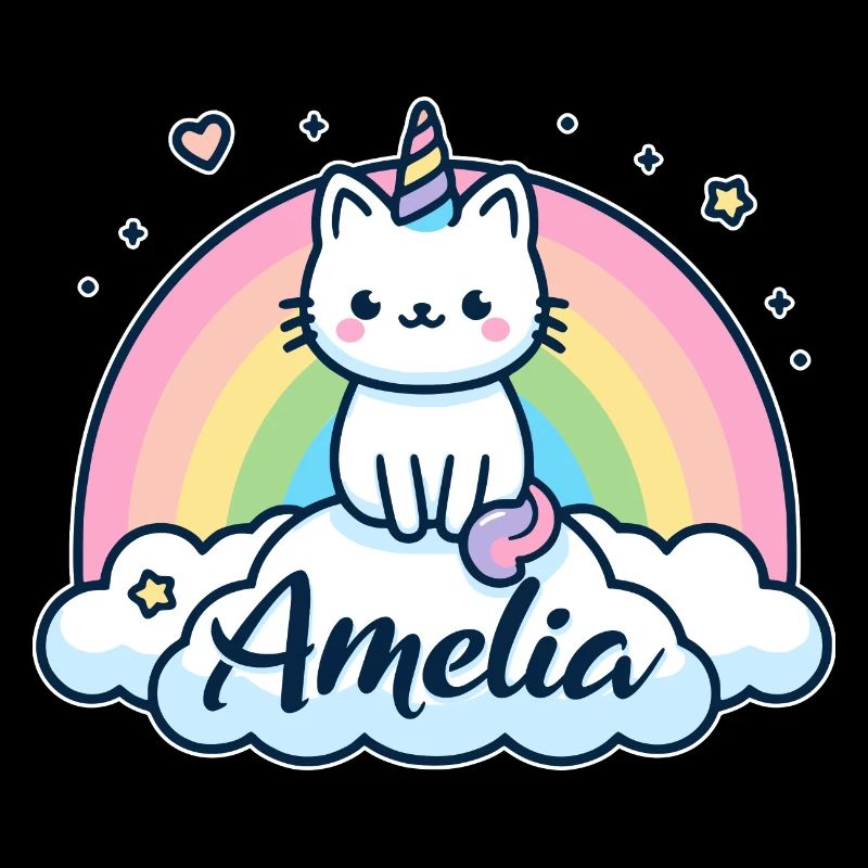 Amelia Name Vorname Einhornkatze