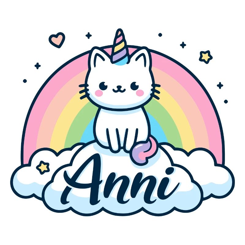 Anni Last name First name Unicorn cat
