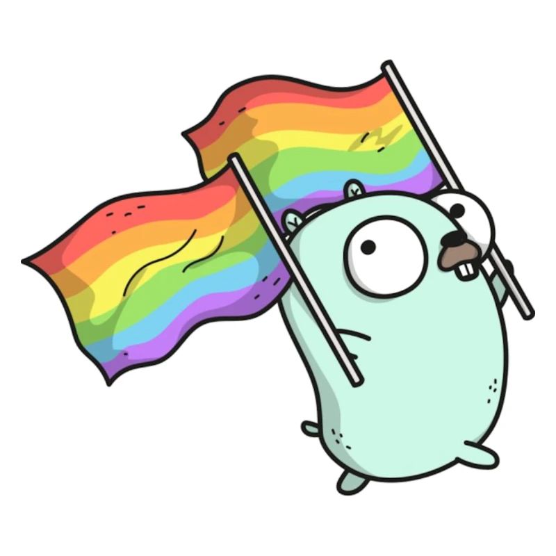 Pride gopher