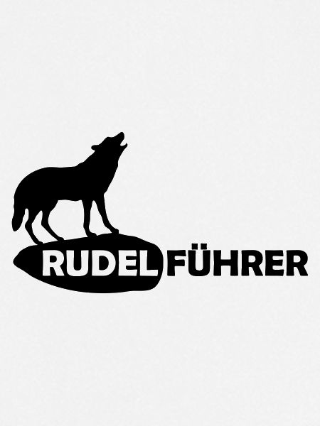Rudelführer Wolf Alphatier Leitwolf Papa