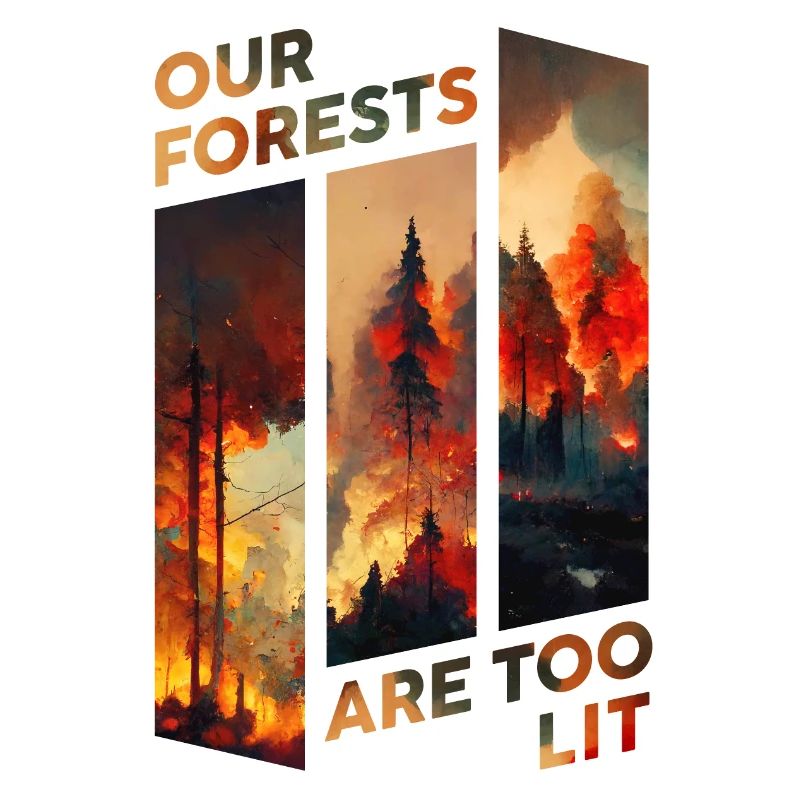 Our Forests Are Too Lit - Forest Fire Design