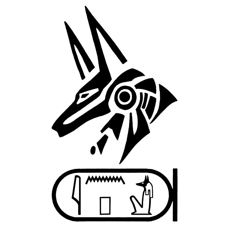 Dieu Anubis (noir)