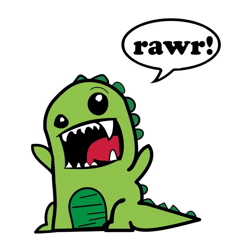 Rawr Dino Dinosaurier Niedlich Geschenk Idee
