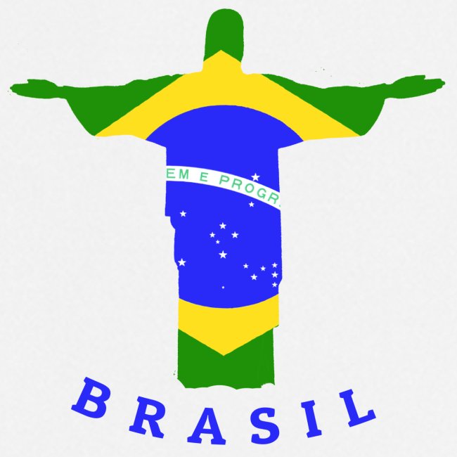 Brasil Flag Statue