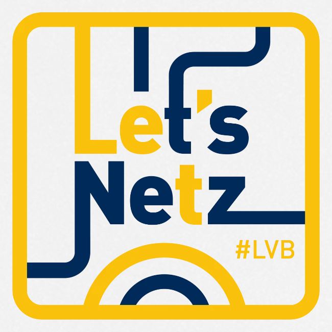 Let's Netz - blau/gelb