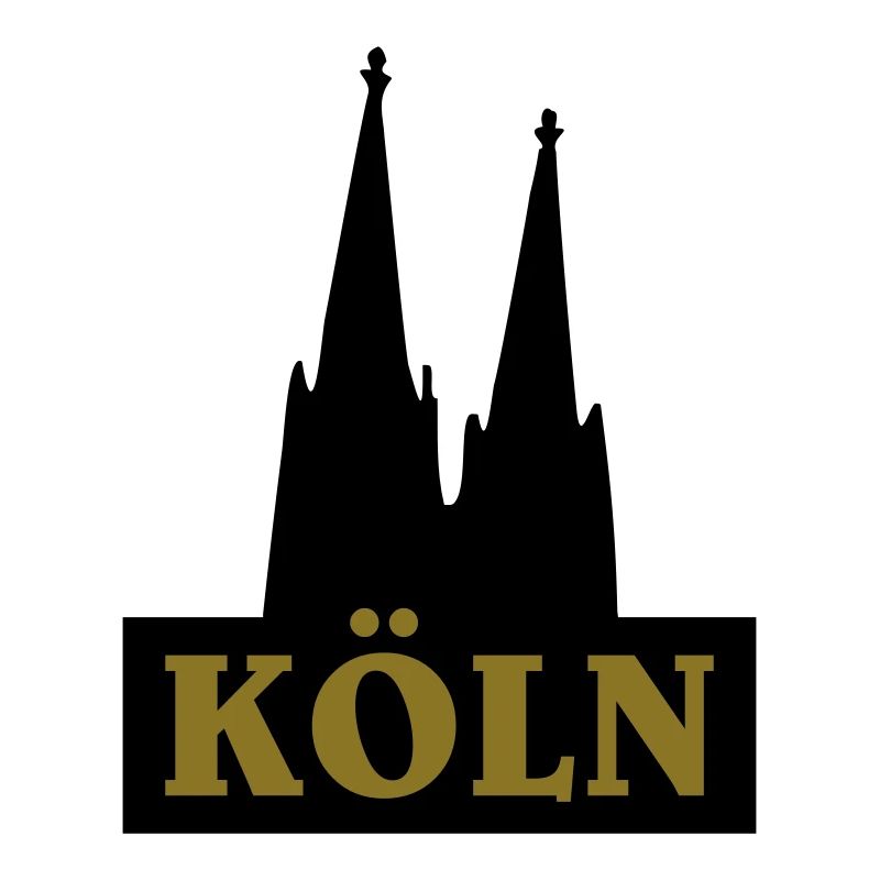 Köln Logo mit dem Kölner Dom