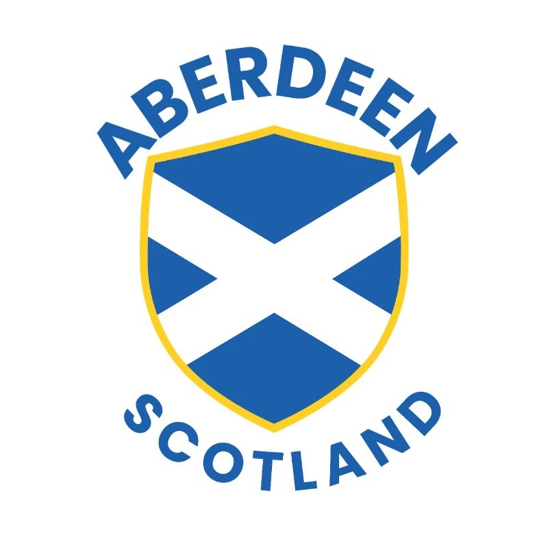 Aberdeen Scottish Shield Emblem
