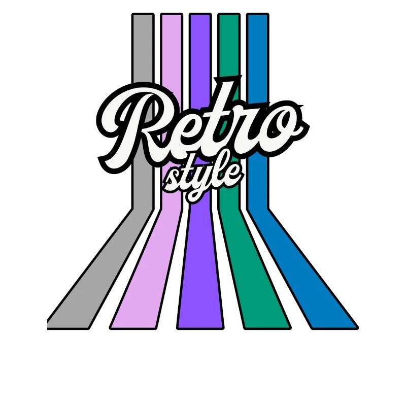 StyleRetro Multicolor Stripes