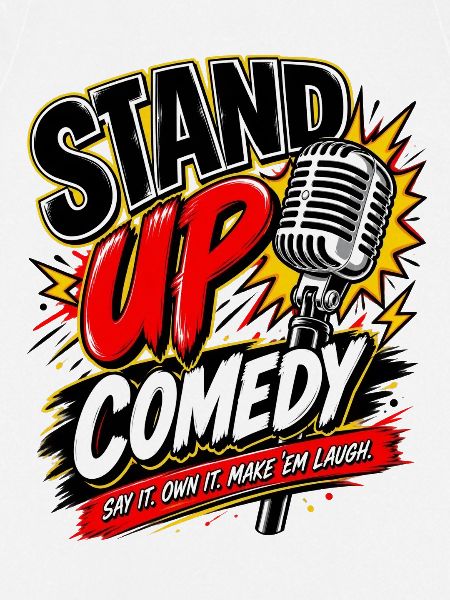 Stand-Up Comedy Mikrofon Logo