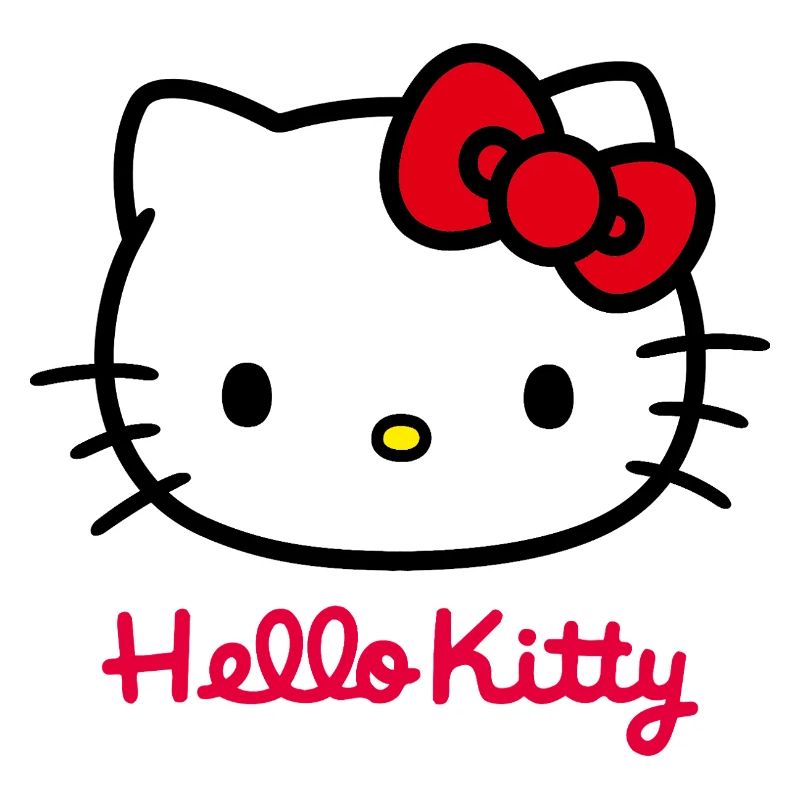 Hello Kitty Classique Avec Lettrage Hello Kitty
