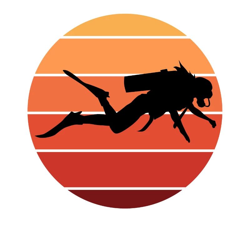 Diving Divers Corals