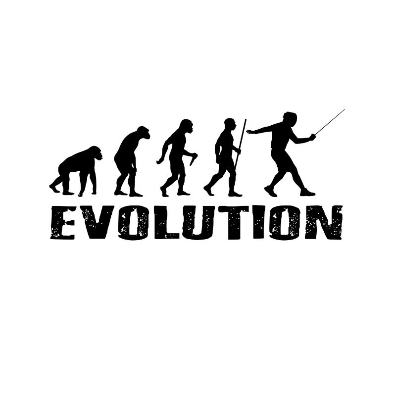 Evolution fechten Fechter