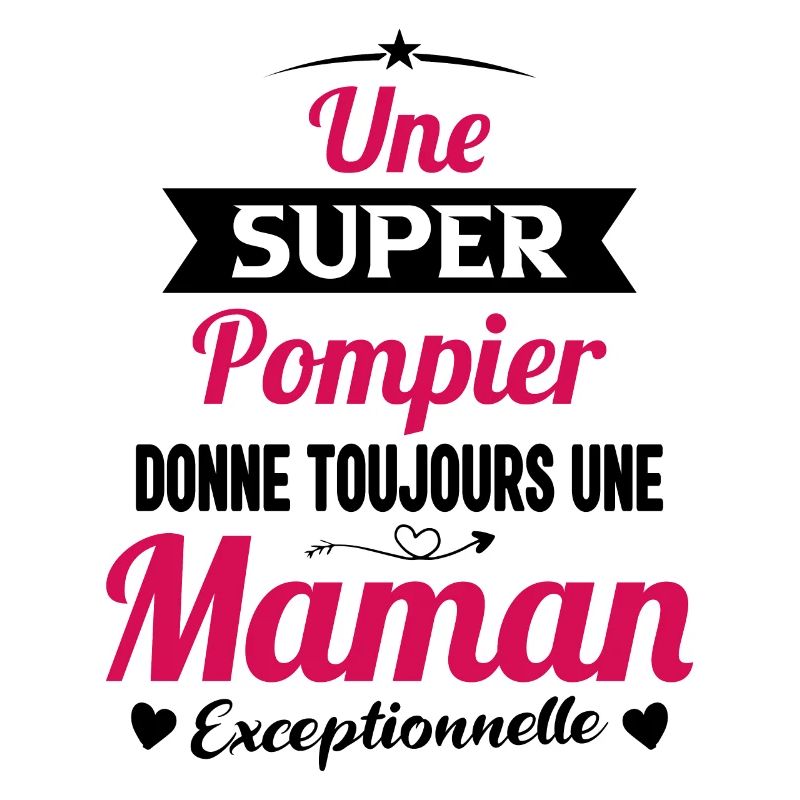Super pompier maman sapeur pompier future mère