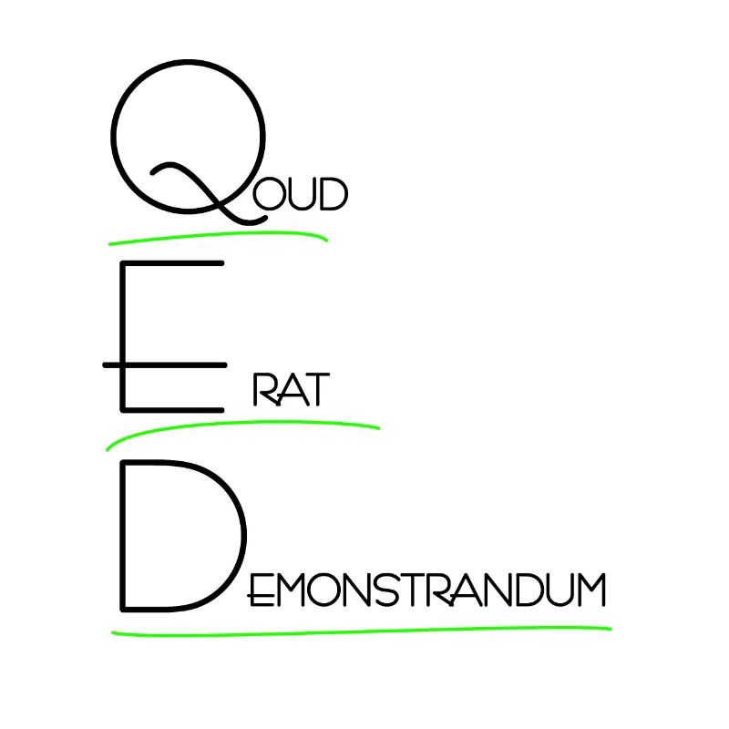 quod erat demonstrandum schwarz