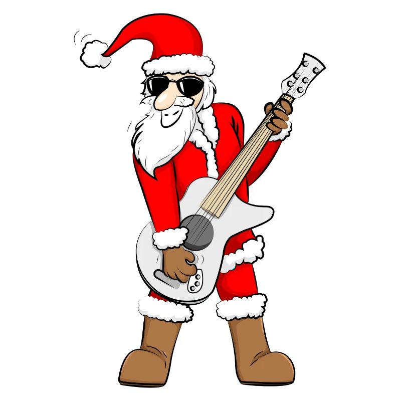 Rock-Weihnachtsmann