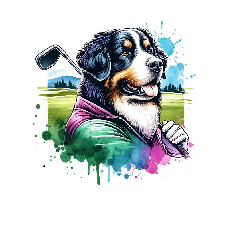 St. Bernard Funny Golf Design for Golfers