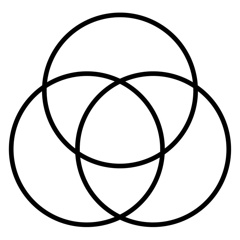 Three circles graphic DICK
