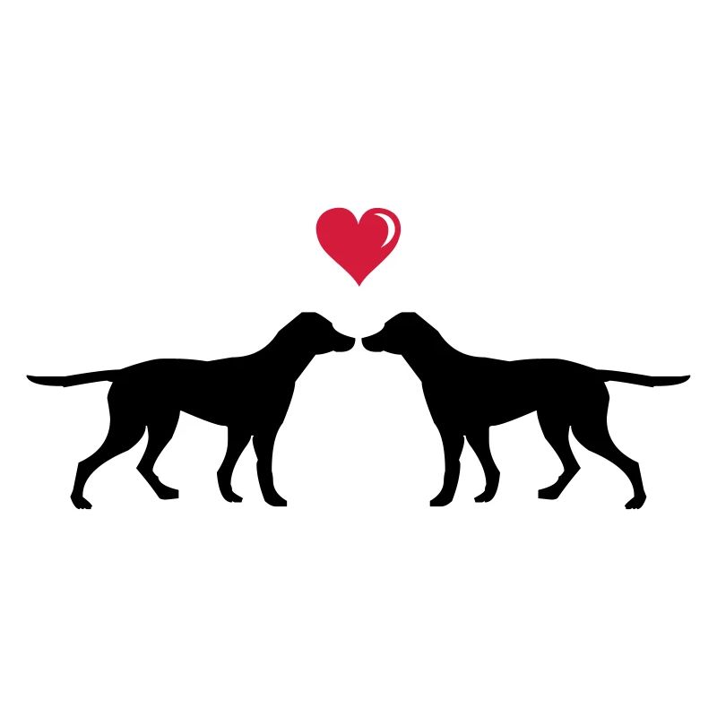 hunde verliebt