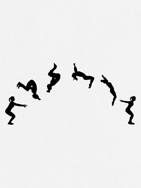 Gymnastics, backflip
