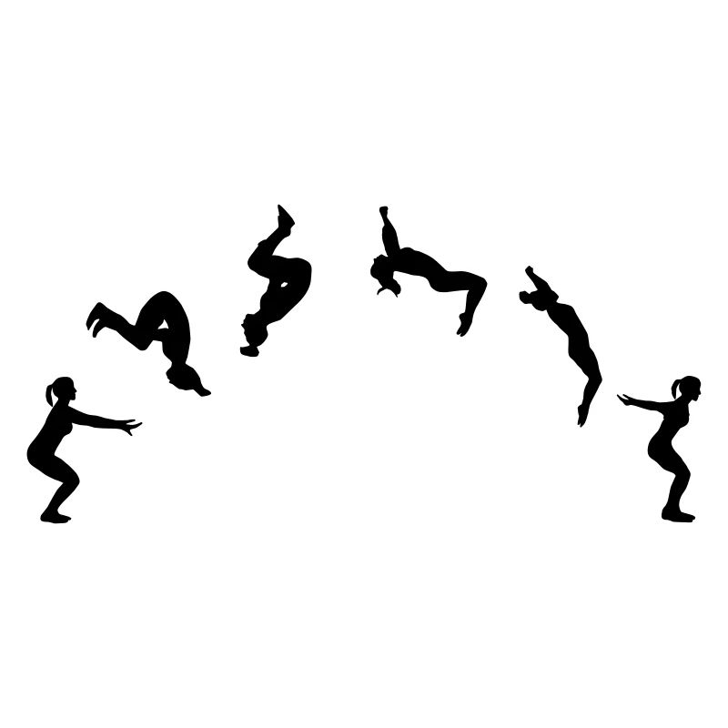 Gymnastics, backflip