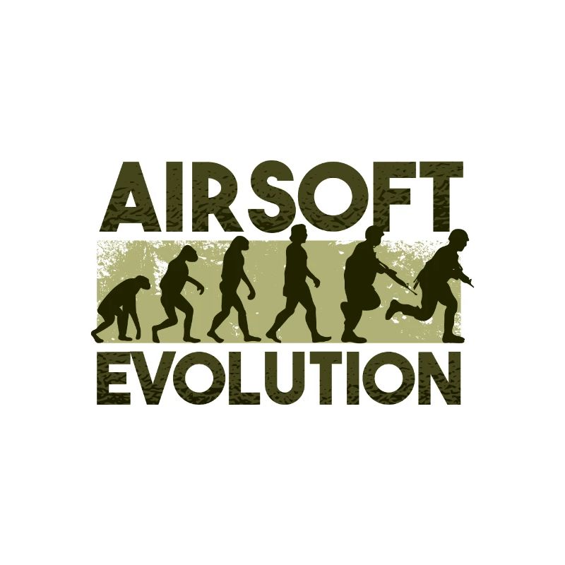 Airsoft Softair Evolution Entwicklung Mensch